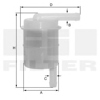 FIL FILTER zp8068fp -  Топливный фильтр